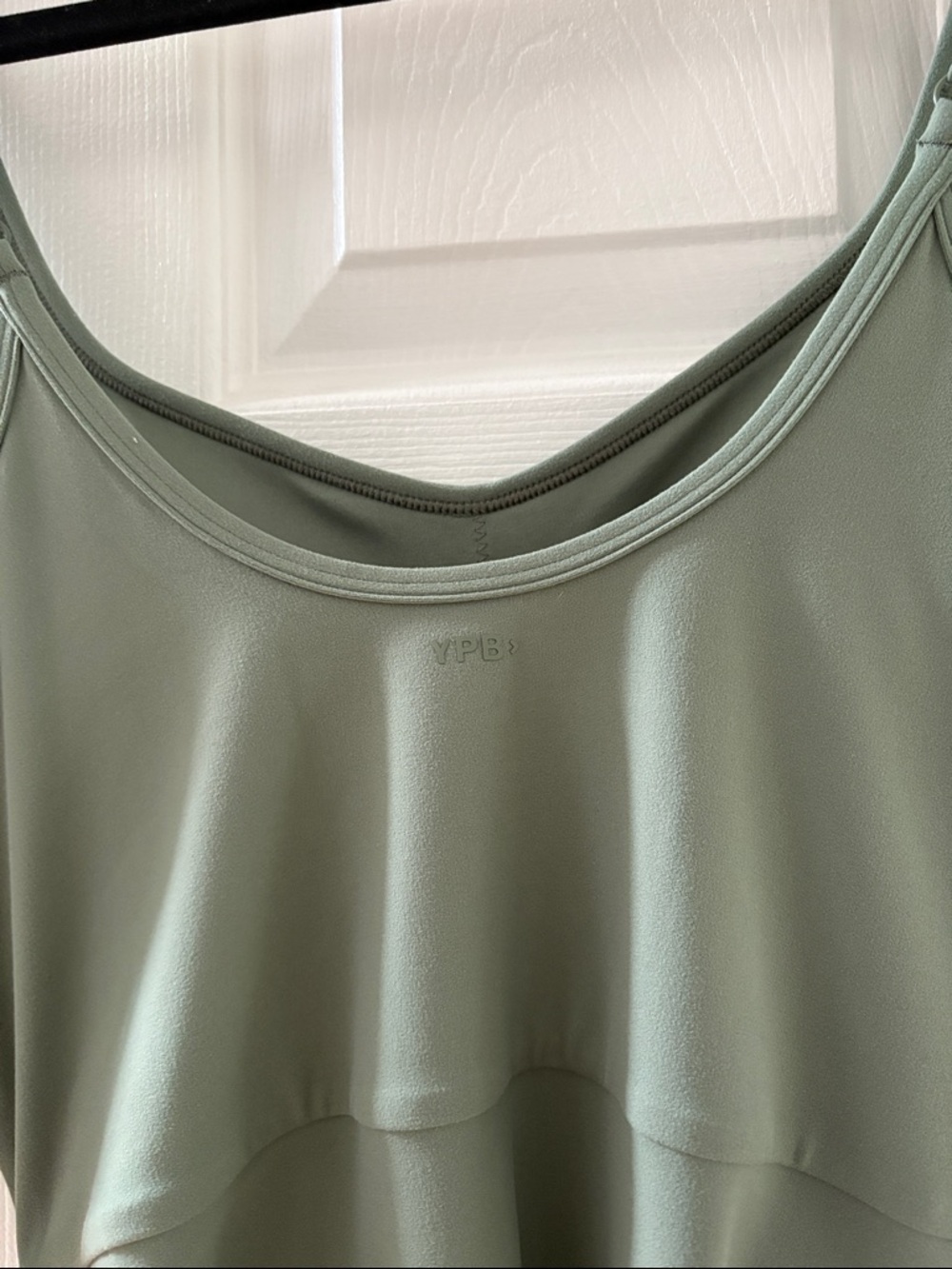 Abercrombie & Fitch Active Sage Green Tank Dress with Side Knot - Picture 8 of 8